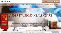 Desktop Screenshot of dealmed.com